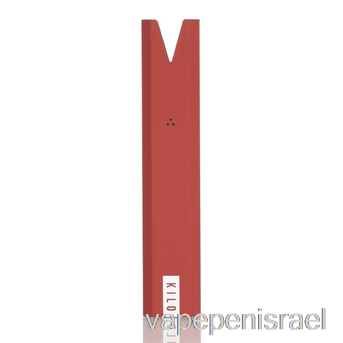 חד פעמי Vape Israel קילו 1k אולטרה נייד מערכת תרמילים דורבן אדום